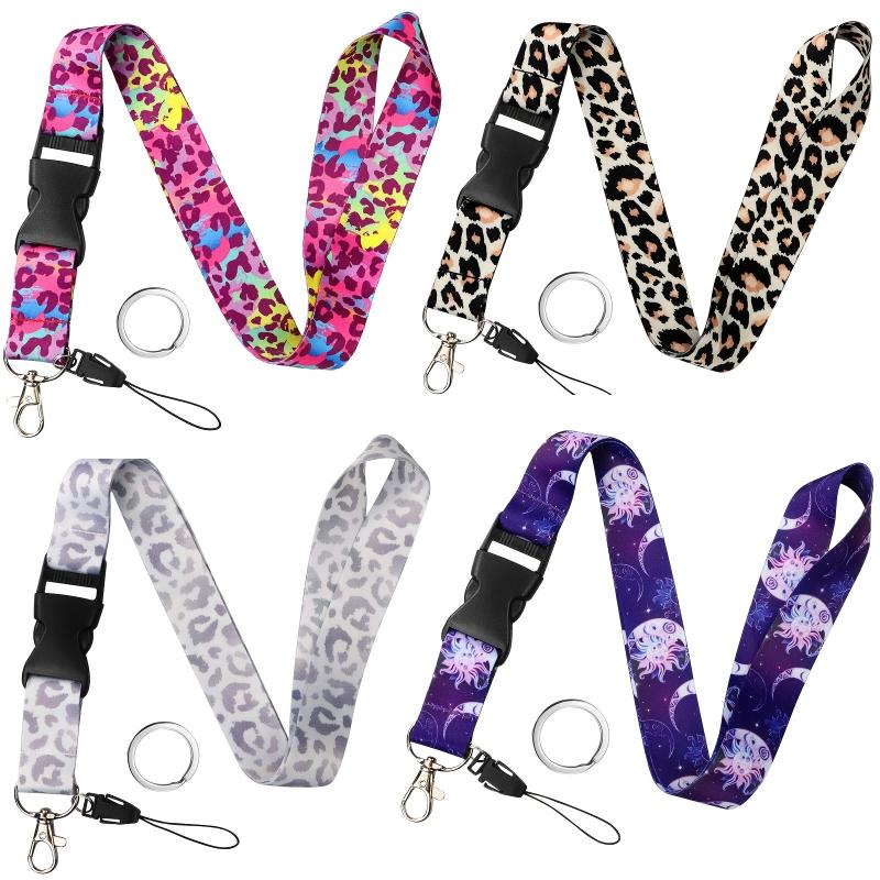 Neck Lanyard Quick Release Keys Wallet ID Card Holder