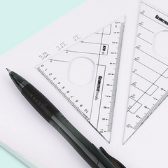 8 Piece Compass Ruler Set for School & Office - Upgrade Your Drawing Skills