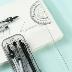 8 Piece Compass Ruler Set for School & Office - Upgrade Your Drawing Skills