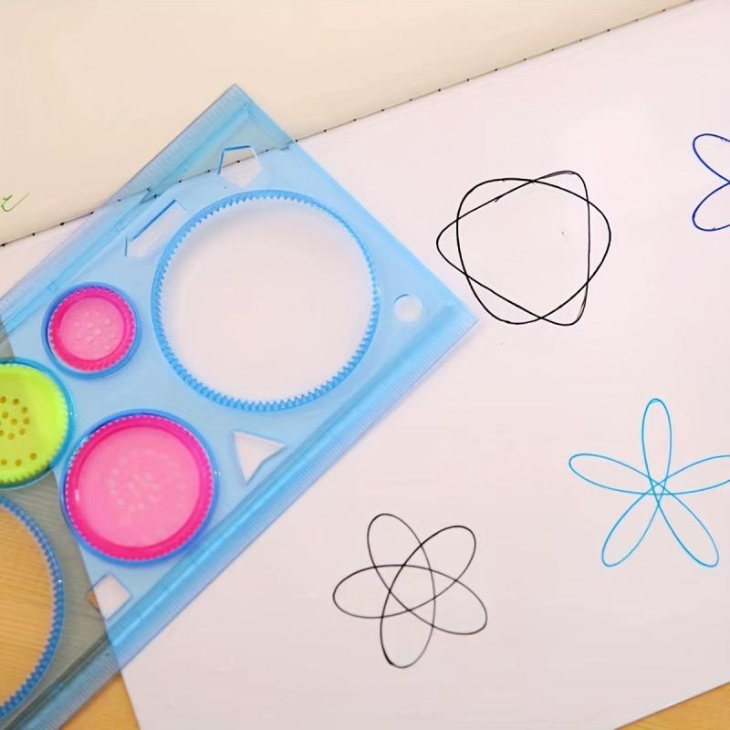 Educational Transparent Magic Ruler Drawing Board Student