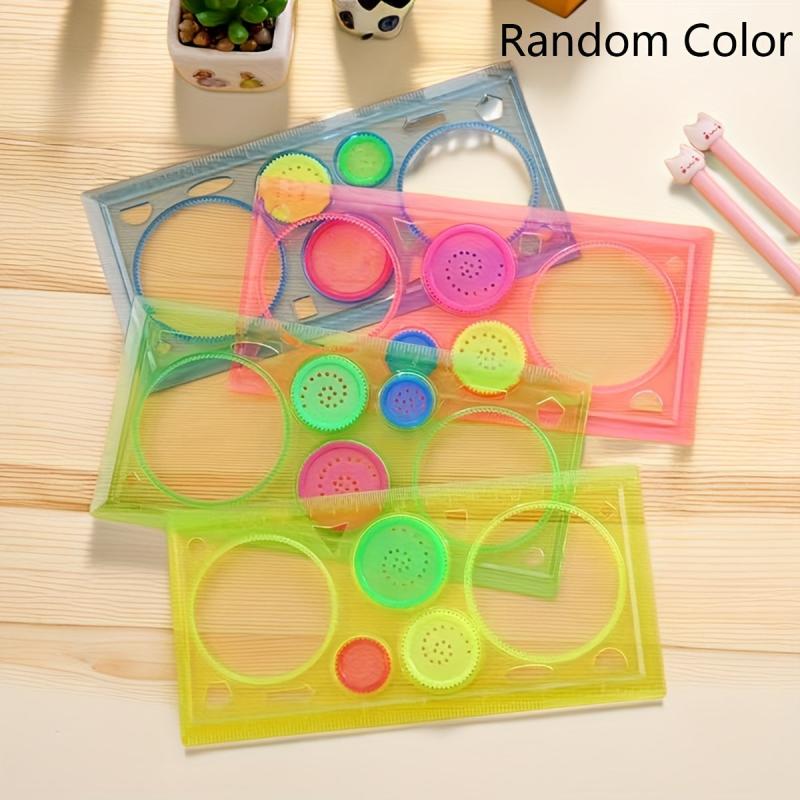 Educational Transparent Magic Ruler Drawing Board Student