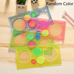 Educational Transparent Magic Ruler Drawing Board Student