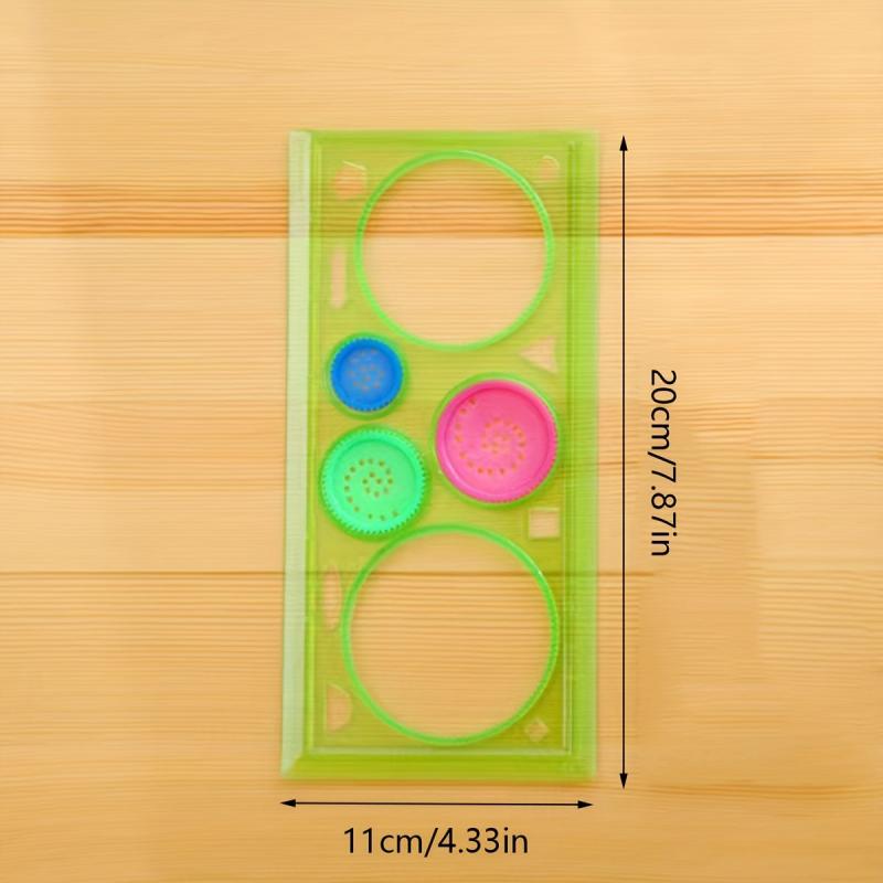 Educational Transparent Magic Ruler Drawing Board Student