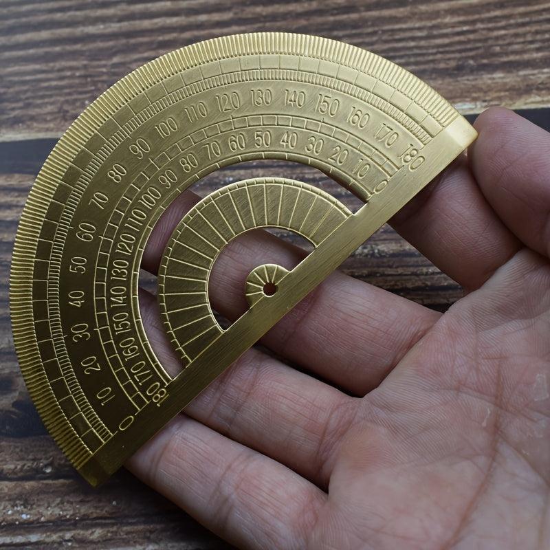 Metal Brass Protractor for School & Office Use