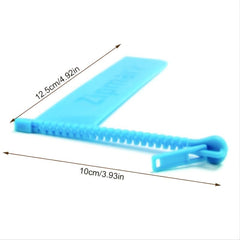 1pc Creative Zipper Bookmark Random
