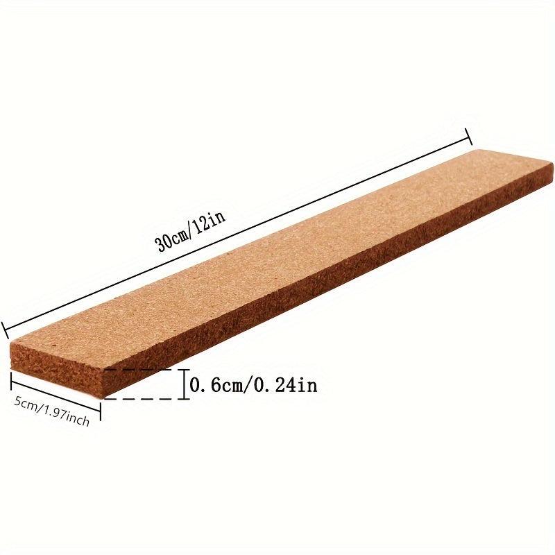 Self-Adhesive Small Cork Board Strips for Wall Desk Home Office