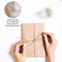 8pcs Translucent Invisible Tape 1 X 25m 0 67inch X 27 8yds
