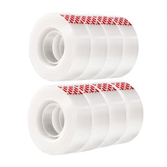 8pcs Translucent Invisible Tape 1 X 25m 0 67inch X 27 8yds