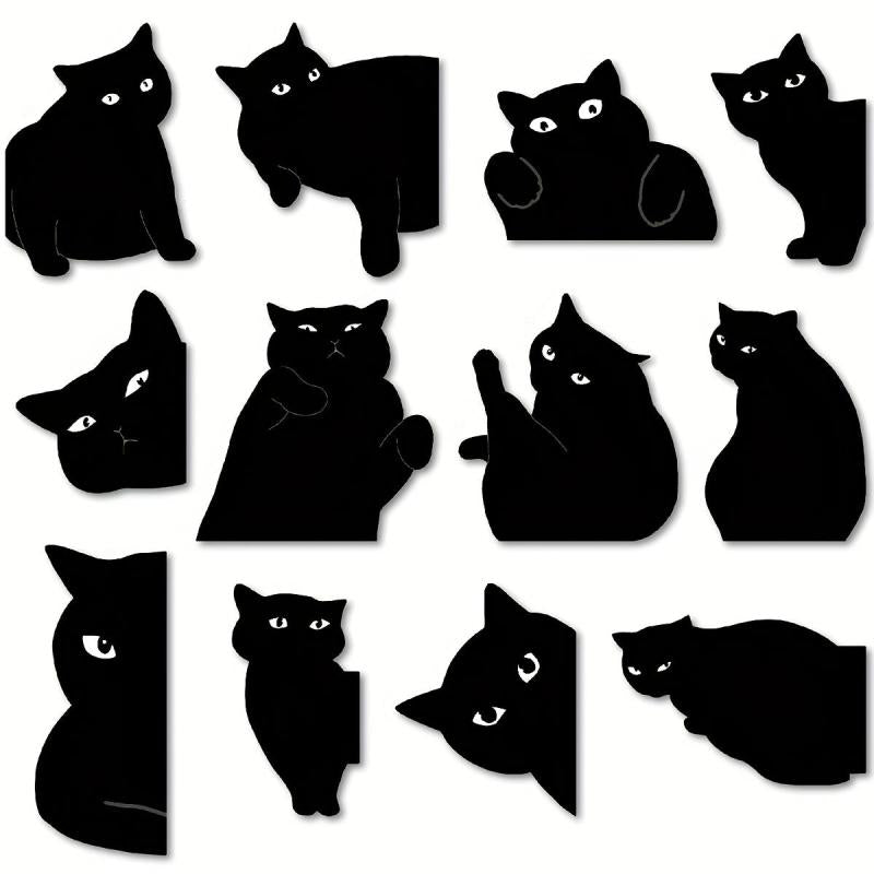 6pcs Cat Magnetic Bookmarks for Book Lovers