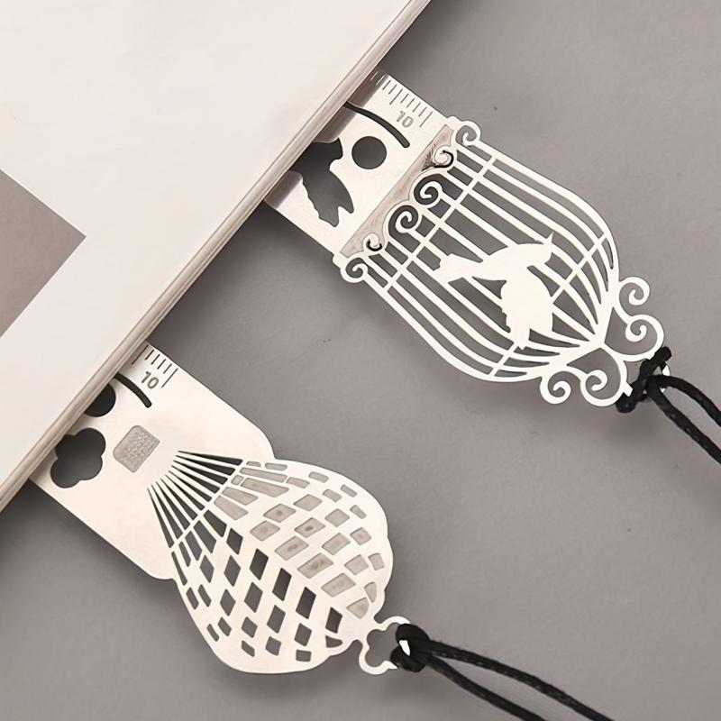 Metal Bookmark Straight Ruler for Student Stationery