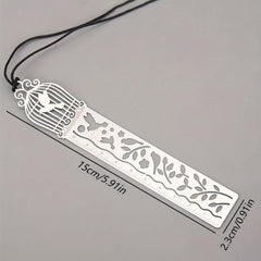 Metal Bookmark Straight Ruler for Student Stationery
