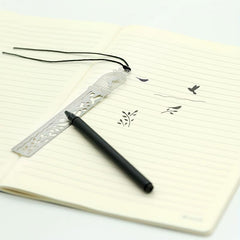 Metal Bookmark Straight Ruler for Student Stationery