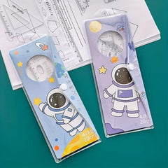 4 Piece Cartoon Acrylic Ruler Student Office Drawing Ruler