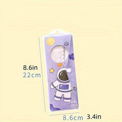 4 Piece Cartoon Acrylic Ruler Student Office Drawing Ruler