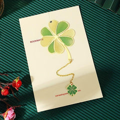 Metal Lotus Leaf Bookmark - Ideal Gift for Book Lovers
