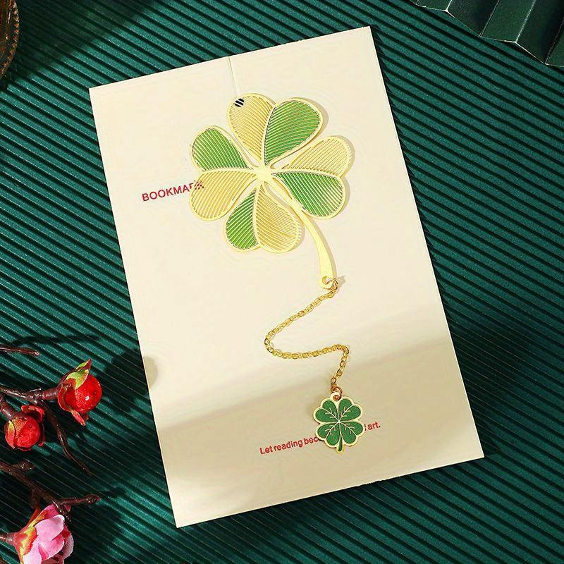 Metal Lotus Leaf Bookmark - Ideal Gift for Book Lovers