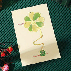 Metal Lotus Leaf Bookmark - Ideal Gift for Book Lovers