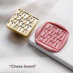1 Pc Fire Paint Copper Head DIY Wax Sealing Copper Head for Invitation Envelope