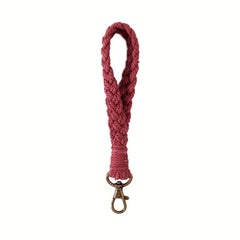 Cotton Wristlet Keychain Lanyard for Women and Girls