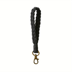 Cotton Wristlet Keychain Lanyard for Women and Girls