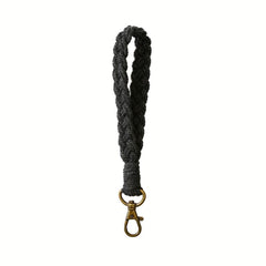 Cotton Wristlet Keychain Lanyard for Women and Girls