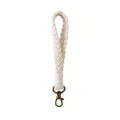 Cotton Wristlet Keychain Lanyard for Women and Girls