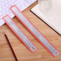 Steel Ruler 7.87in Straight Stainless Steel Rule Metal Ruler