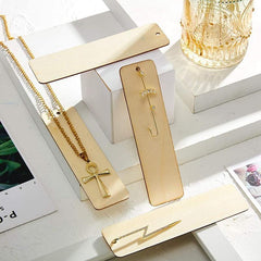 Handmade Wooden Bookmarks - Ideal Gift for Students & Office Workers