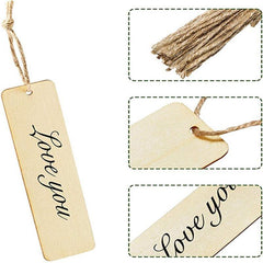 Handmade Wooden Bookmarks - Ideal Gift for Students & Office Workers