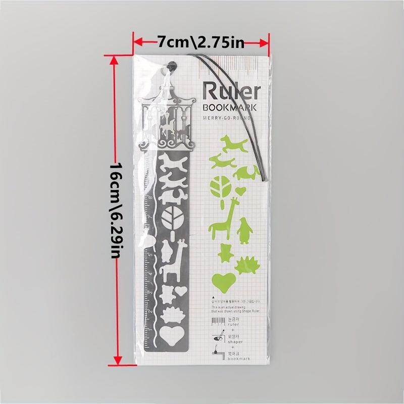 1pc Creative Multifunctional Metal Book Mark Clips