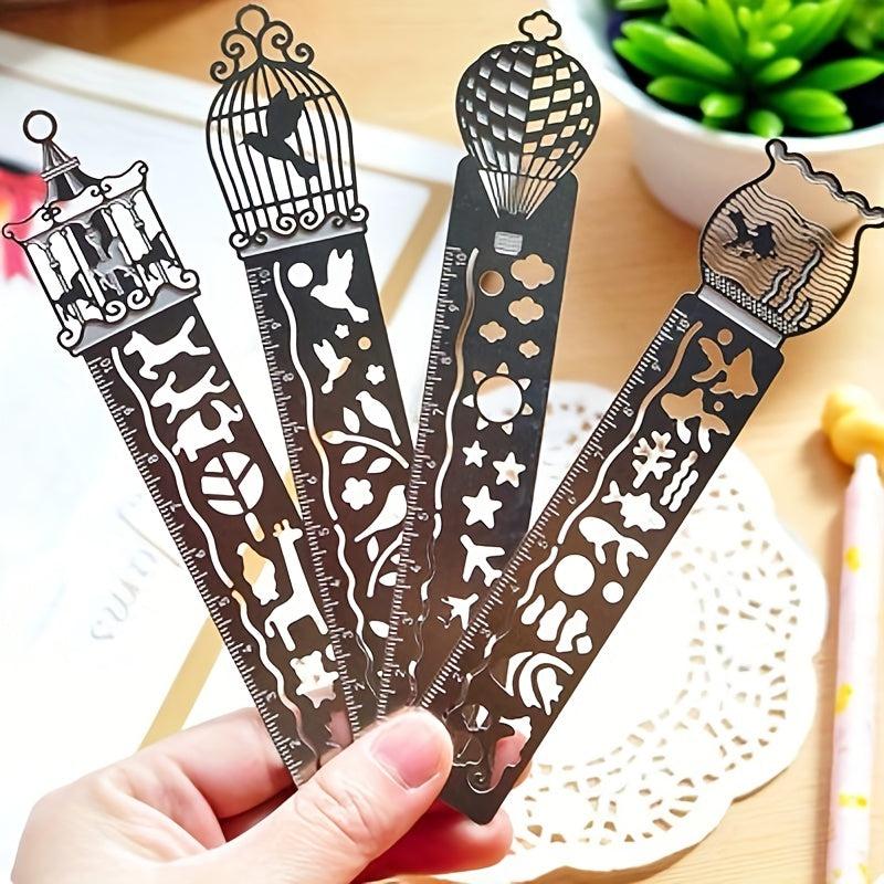 1pc Creative Multifunctional Metal Book Mark Clips