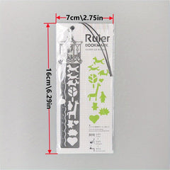 1pc Creative Multifunctional Metal Book Mark Clips