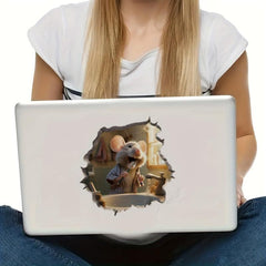 3D Eating Mouse Wall Sticker PVC Self-adhesive