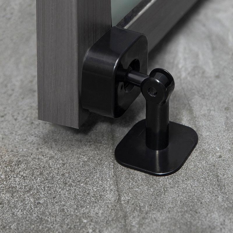 Dual Function Door Stopper Prevent Door Slamming Hold Door Open No Drill