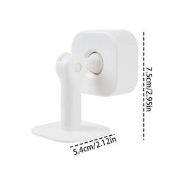 Dual Function Door Stopper Prevent Door Slamming Hold Door Open No Drill