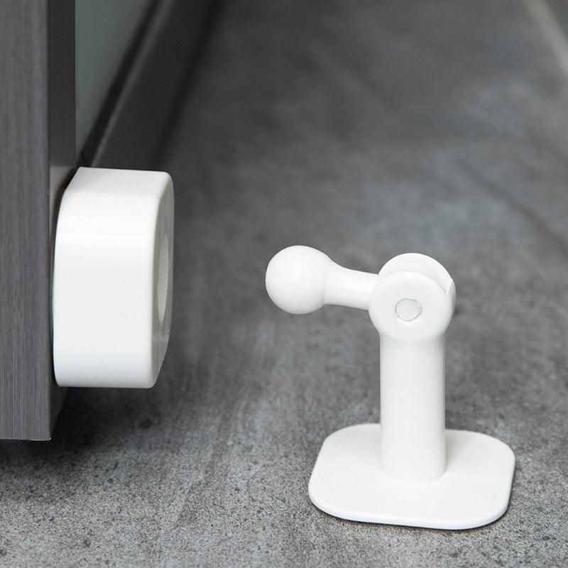 Dual Function Door Stopper Prevent Door Slamming Hold Door Open No Drill