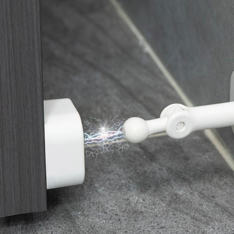 Dual Function Door Stopper Prevent Door Slamming Hold Door Open No Drill