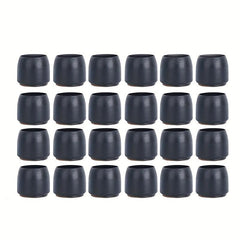 16pcs Silicone Chair Foot Cover Protector Mute Felt Non-slip Stool Table Pad