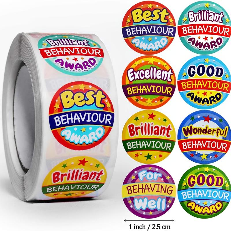 Teacher Stickers 500Pcs Reward Incentive Classroom Supplies