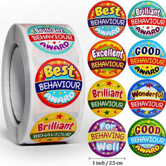 Teacher Stickers 500Pcs Reward Incentive Classroom Supplies