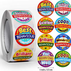 Teacher Stickers 500Pcs Reward Incentive Classroom Supplies