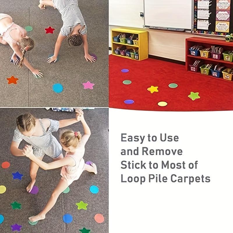 30pcs 10 Carpet Markers 6 Colors Star Carpet Markers For Teachers Preschool