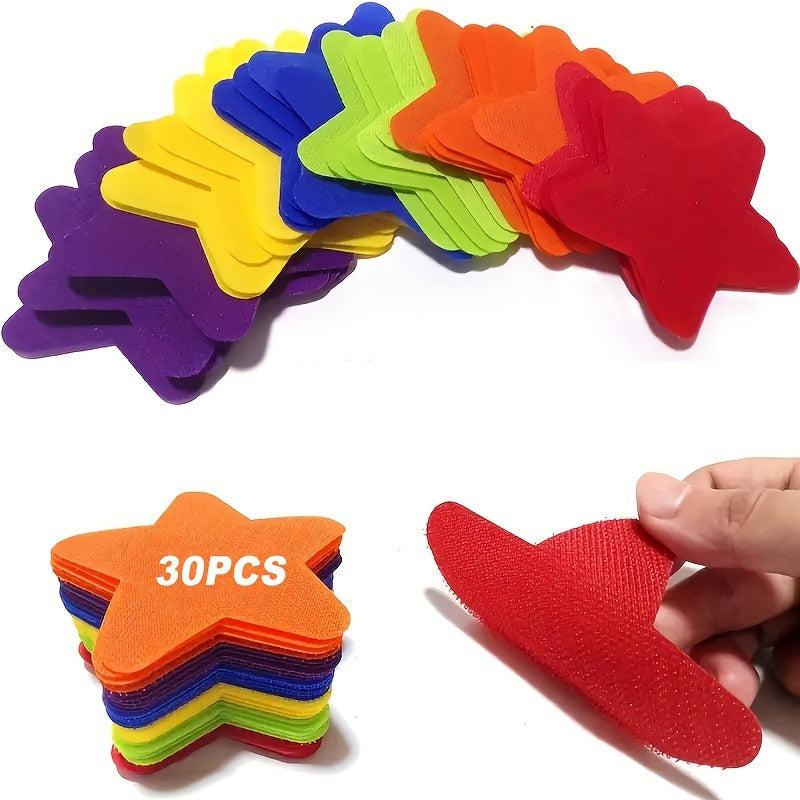 30pcs 10 Carpet Markers 6 Colors Star Carpet Markers For Teachers Preschool