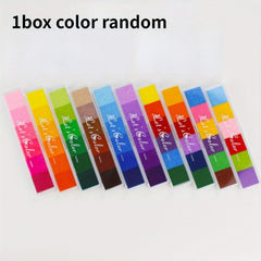 6 Colors Gradient Fingerprint Stamp Mud DIY Printing Set