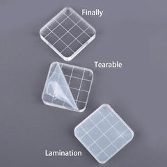 2pcs Clear Acrylic Stamp Handle