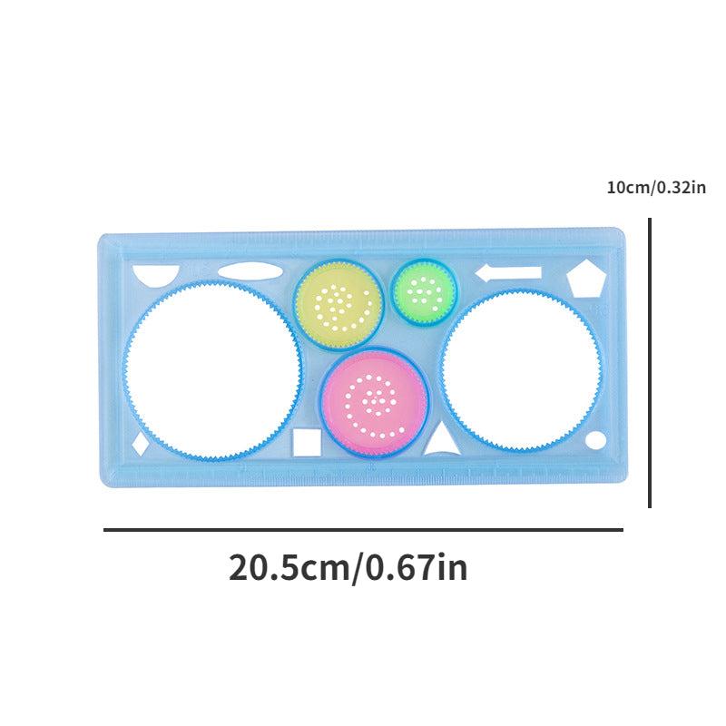 Spirograph Ruler Set for Drawing Template Hollow Magic Ruler