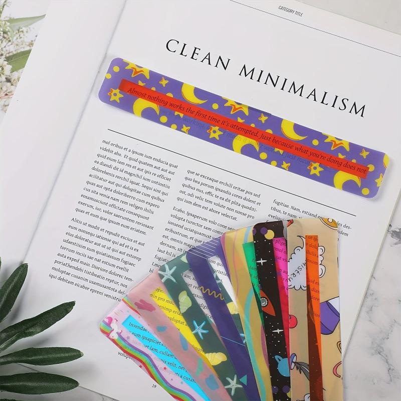 16 Pcs Reading Guide Strips For Dyslexia Tools