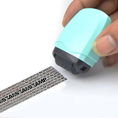 Messy Code Roller Stamp Privacy Protection