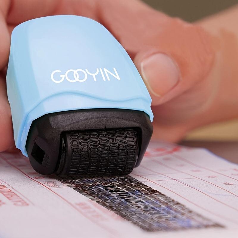 Messy Code Roller Stamp Privacy Protection