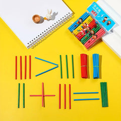 100pcs Wooden Counting Stick Arithmetic Small Stick